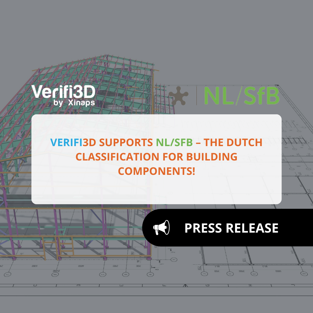 Verifi3D supports NL/SfB – The Dutch classification for building components!