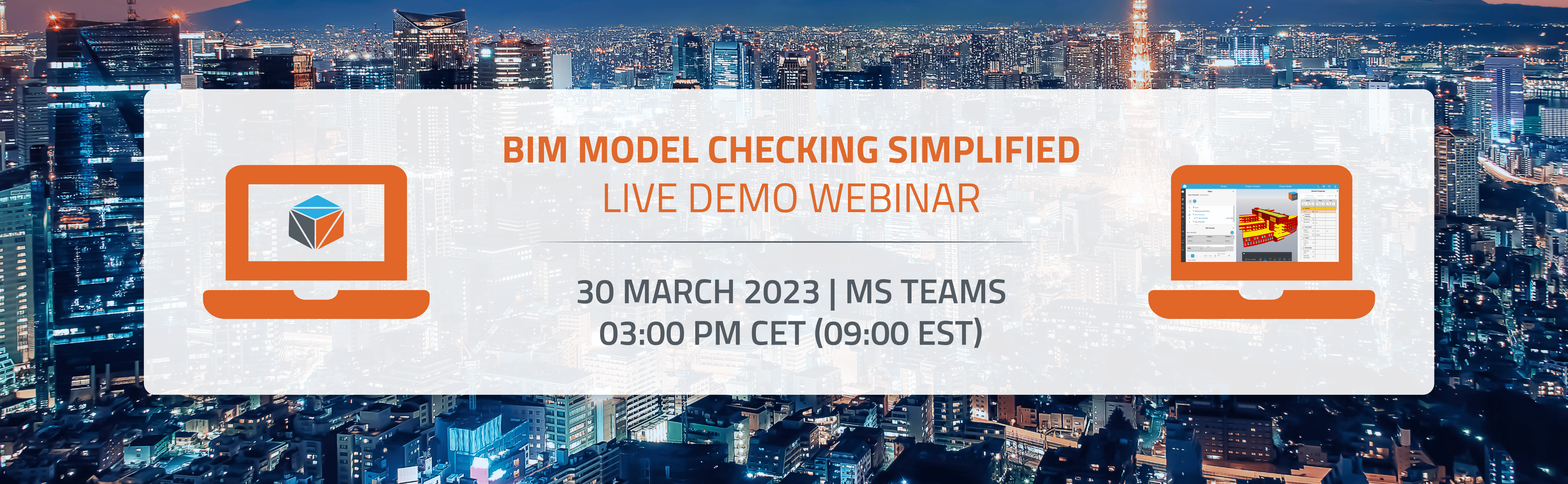 Live Demo Webinar - BIM Model Checking Simplified - March 2023